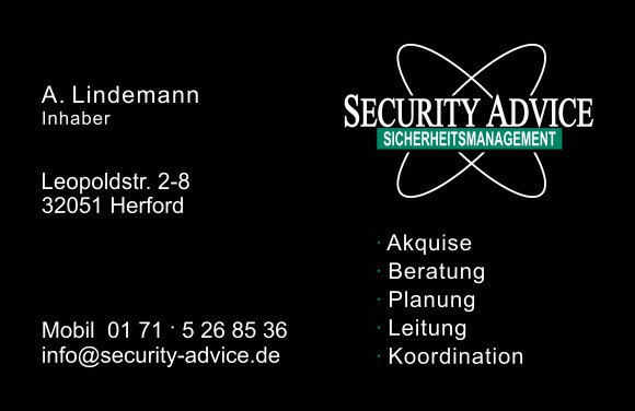 Kontakt Security Advice